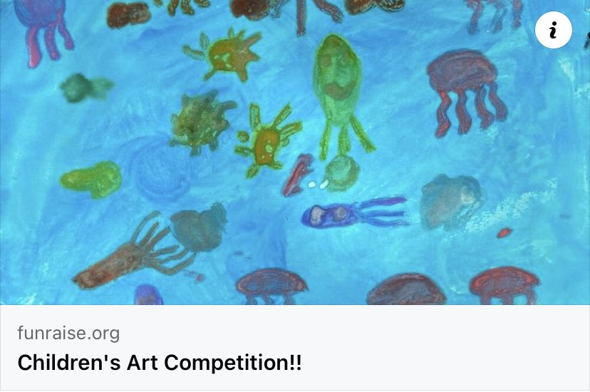 BEGINNING OF THE YEAR COMPETITION!

CHILDREN'S ART COMPETITION!
funraise.org/give/The-Grenc…  
#artcompetition #art #artist #childrensart #childrensartgallery #childrenscreativity #childrensgallery