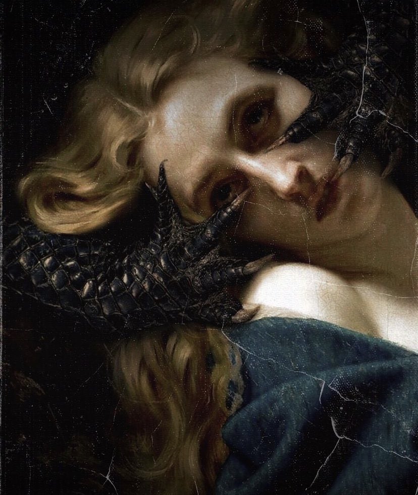 Magdalene in the Cave, 1868 by Hugues Merle