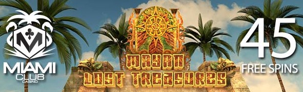 New Players Get 45 Free Spins - Existing Players Collect 100% Match + 30 Spins at Miami Club Casino!