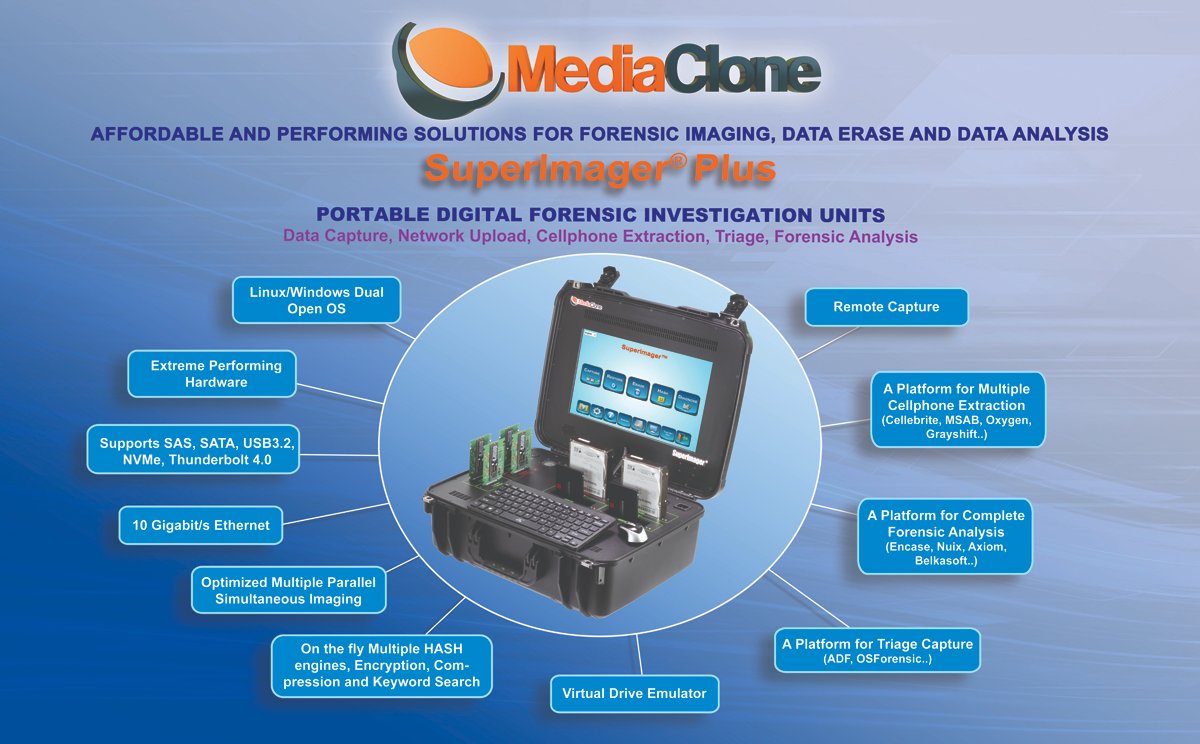 MediaClone SuperCopier IT 8 Portable Drive Duplicator