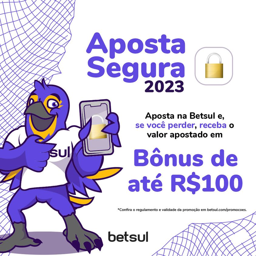 ApostasRapidas's tweet image. É promoção que não acaba!!!

Comece 2023 com apostando de maneira segura. Palpite na Betsul e, se perder, receba sua aposta em bônus.

Confira o regulamento: cutt.ly/PNBJU4y

#ApostasEsportivas #Betsul