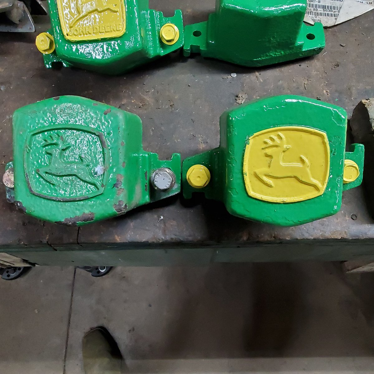 mleihgolf's tweet photo. Just had to add our own special touch. New paint scheme on the reel weights https://t.co/7D3bgfd8DQ