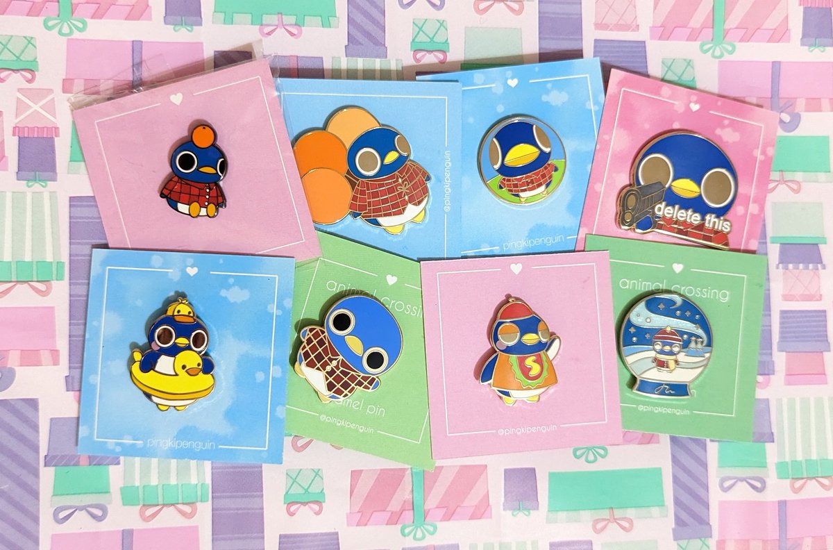 🐧 GIVEAWAY 🐧
🔸Win a Bundle of Pingki Roald Pins!
🔸To enter: Follow, RT &amp; answer the question~
✴️What flavour do you think Roalds birthday cake would be? ✴️
🔶Ends tomorrow (Friday 6th @ 7pm GMT) 
🔸Open Worldwide 🥳