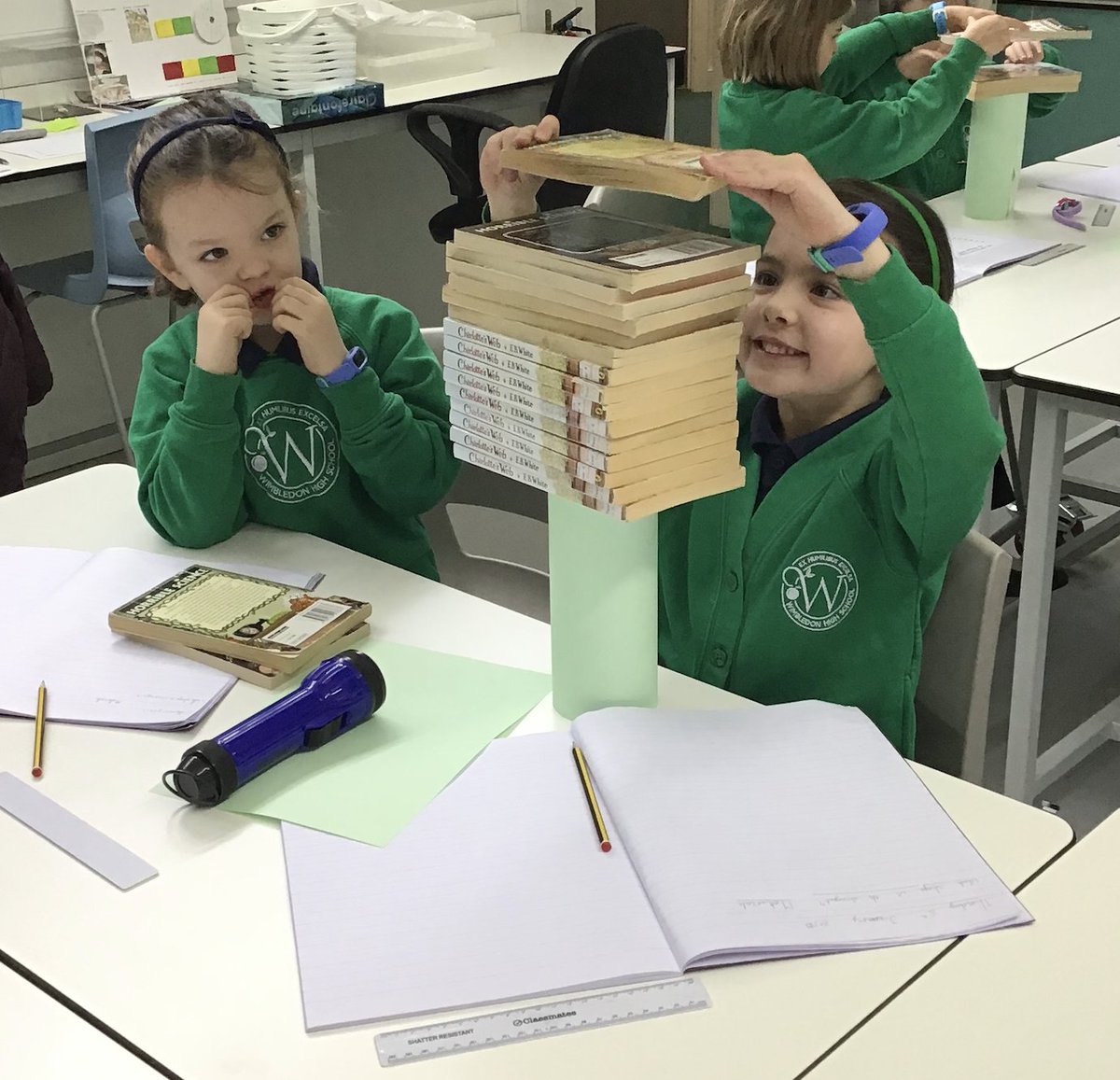 JScience_WHS's tweet photo. Sad to not be joining you #aseconf23 @AlisonEley
Using real world scenarios to get started with science enquiry
https://t.co/OEvoZNeC6P
Look what @Juniors_WHS have been testing out today though! Which Paper Tower shape is the strongest? @pstt_whyhow #startersforscience π¦π¦΄π https://t.co/mSt7GmQYQh