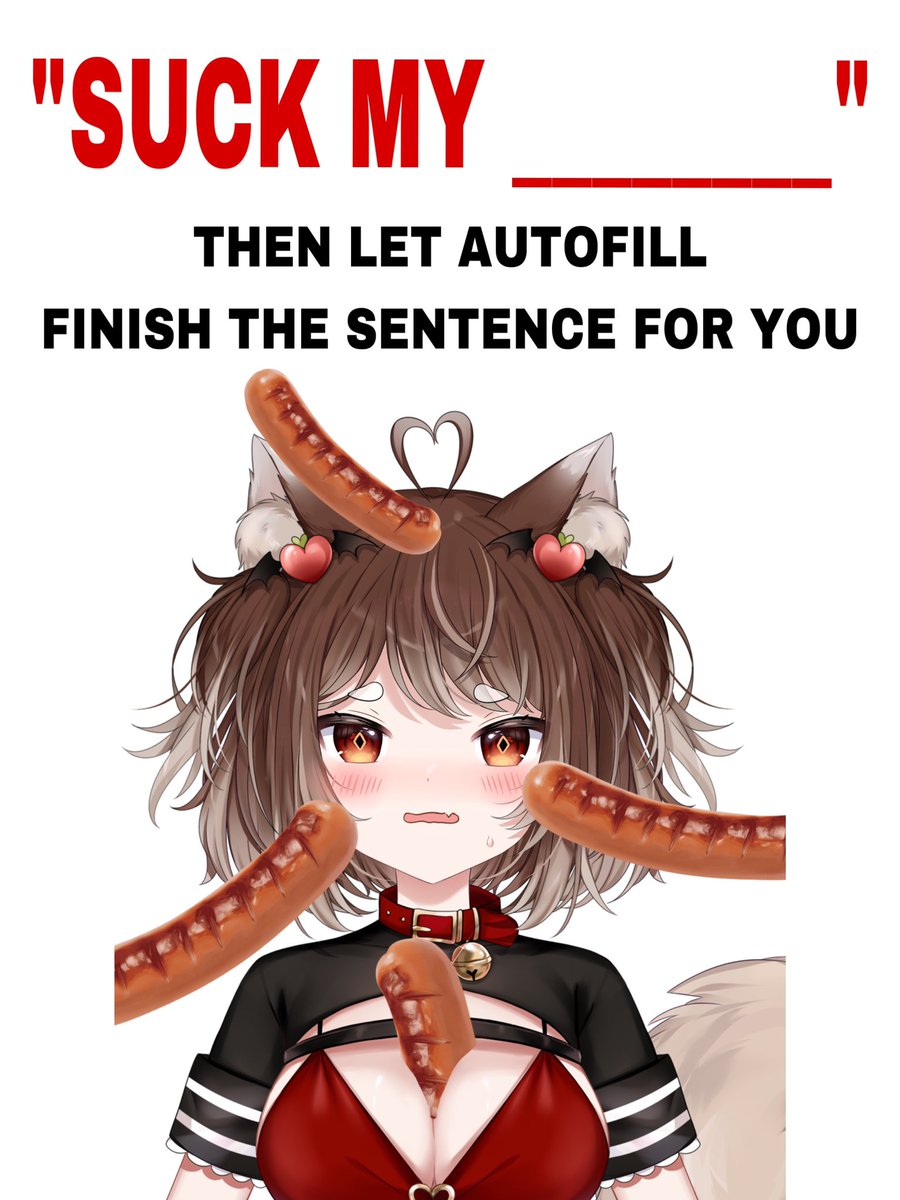 What should i suck?~
#lewdtuber