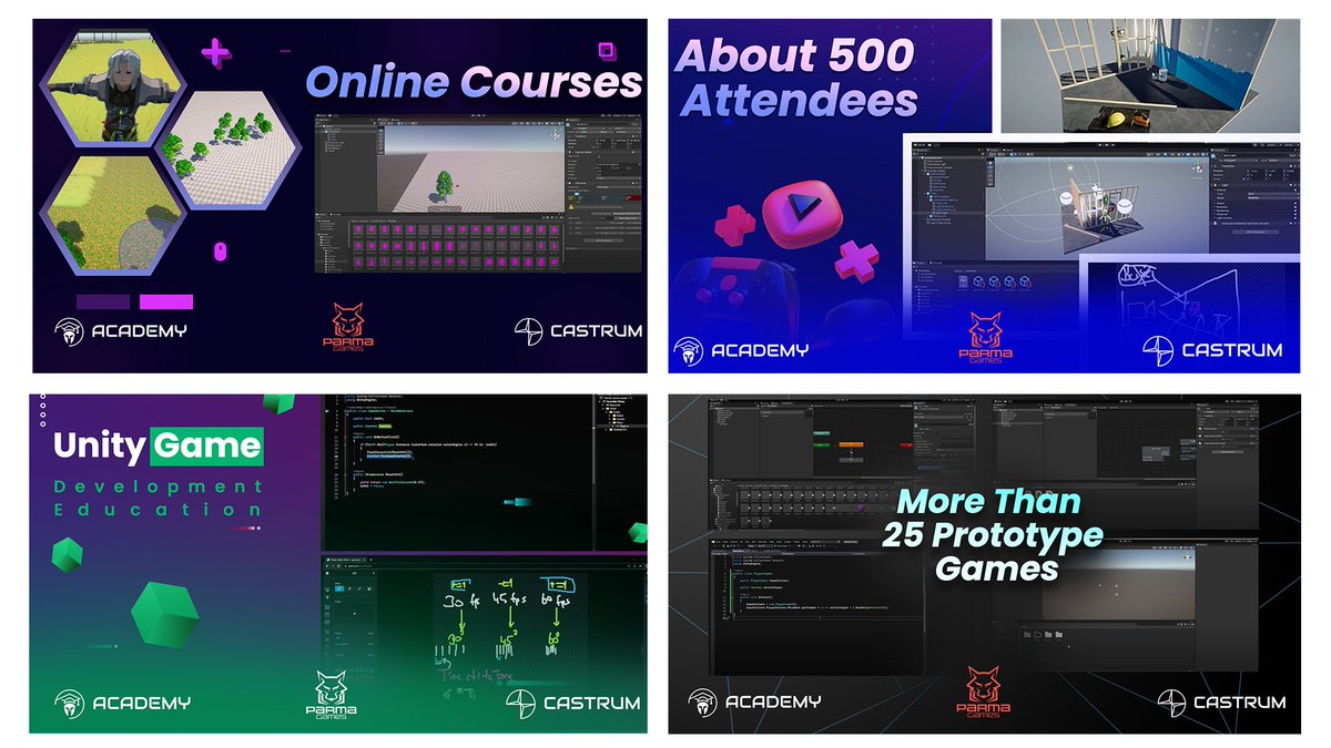 rabbitcoinhole's tweet photo. Castrum Academy is proud to announce that we have built more than 25 prototype games in Castrum Academy. Our young students are still improving themselves to become strong.
@castrumistanbul @ParmaGames https://t.co/k3lcdVcE0M