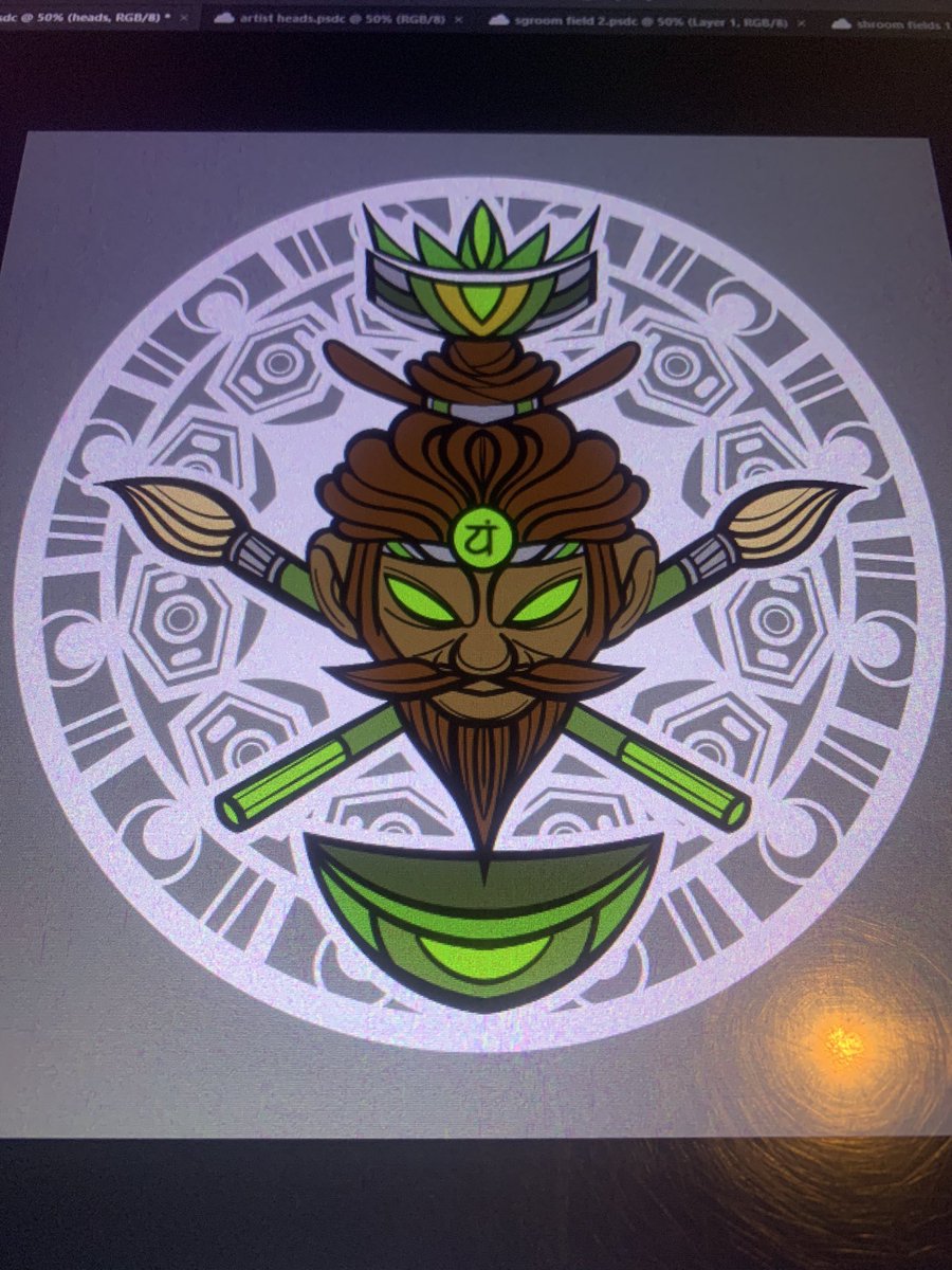 I love ❤️ this new design so much , I can’t wait to get the new project minted on @kalamint_io , #tezo #NFT #nftart #goodvibes #chakras #goodvibes #trippyart #NFTCommunity #NFTCollection