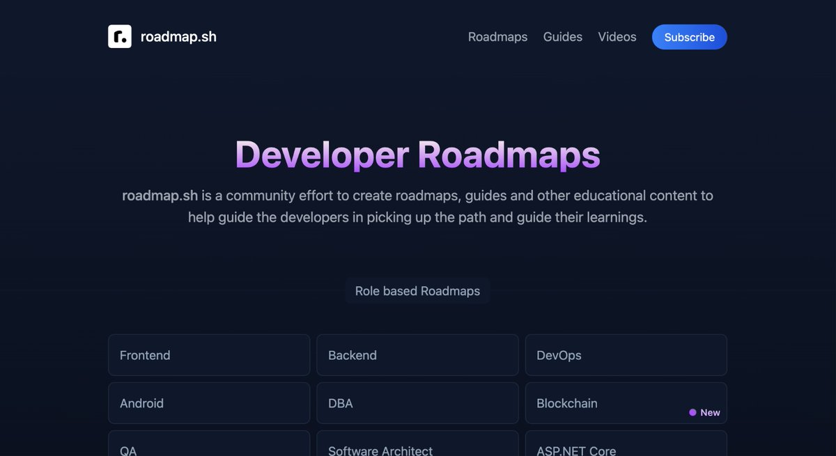 kamrify's tweet image. We just deployed roadmap.sh 2.0

🛠️ Built with @astrodotbuild
🎨 Uses @tailwindcss for styling
🔥 Faster load times
💯 Lighthouse Scores
↔️ Mobile friendly
😌 Easier to manage

Check it out