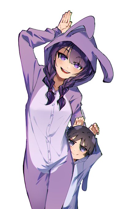 「hood up rabbit costume」 illustration images(Latest)