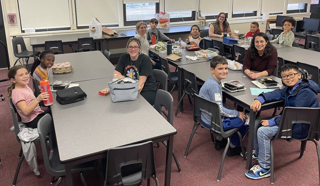 Students at Henry B. Milnes Elementary School celebrated at their "Be Paw-sitive" luncheon. Students were recognized for exhibiting the character traits Caring &amp; Respect. We are so proud of them. Keep up the great work!