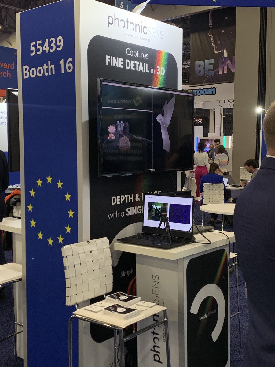 photonicSENS's tweet image. ⁦@photonicSENS⁩ #CES2023 Day1: #apiCAM enabling 3D vision! #AR #VR #metrology#3D reconstruction. Join us #Booth 55439 Venetian Expo
#EUatCES2034