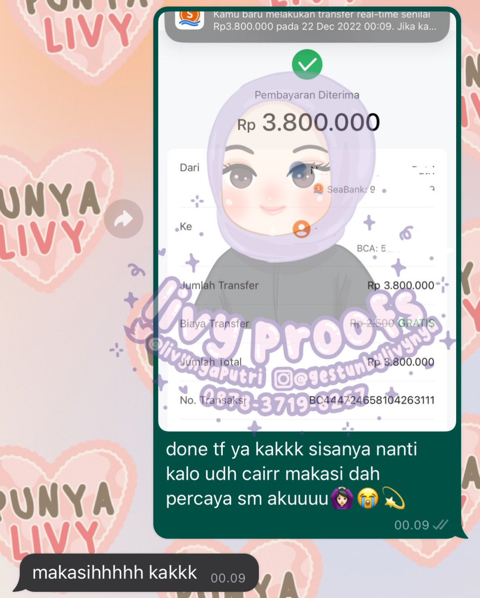 livynyaputri's tweet photo. 1. masuk nom 16,5 cc ✅ #livyproofs https://t.co/CfxJJF9Bg4