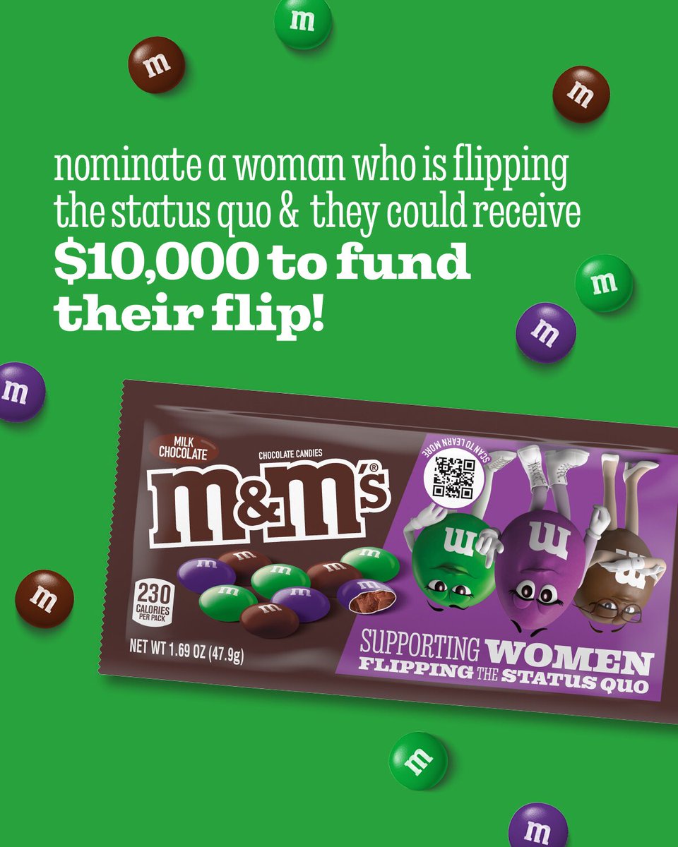 We're celebrating women across the country who are flipping the status quo! Help us shine the spotlight by nominating a woman in your life who is breaking barriers and paving a new path. Head to mms.com/flipthestatusq… to learn more!