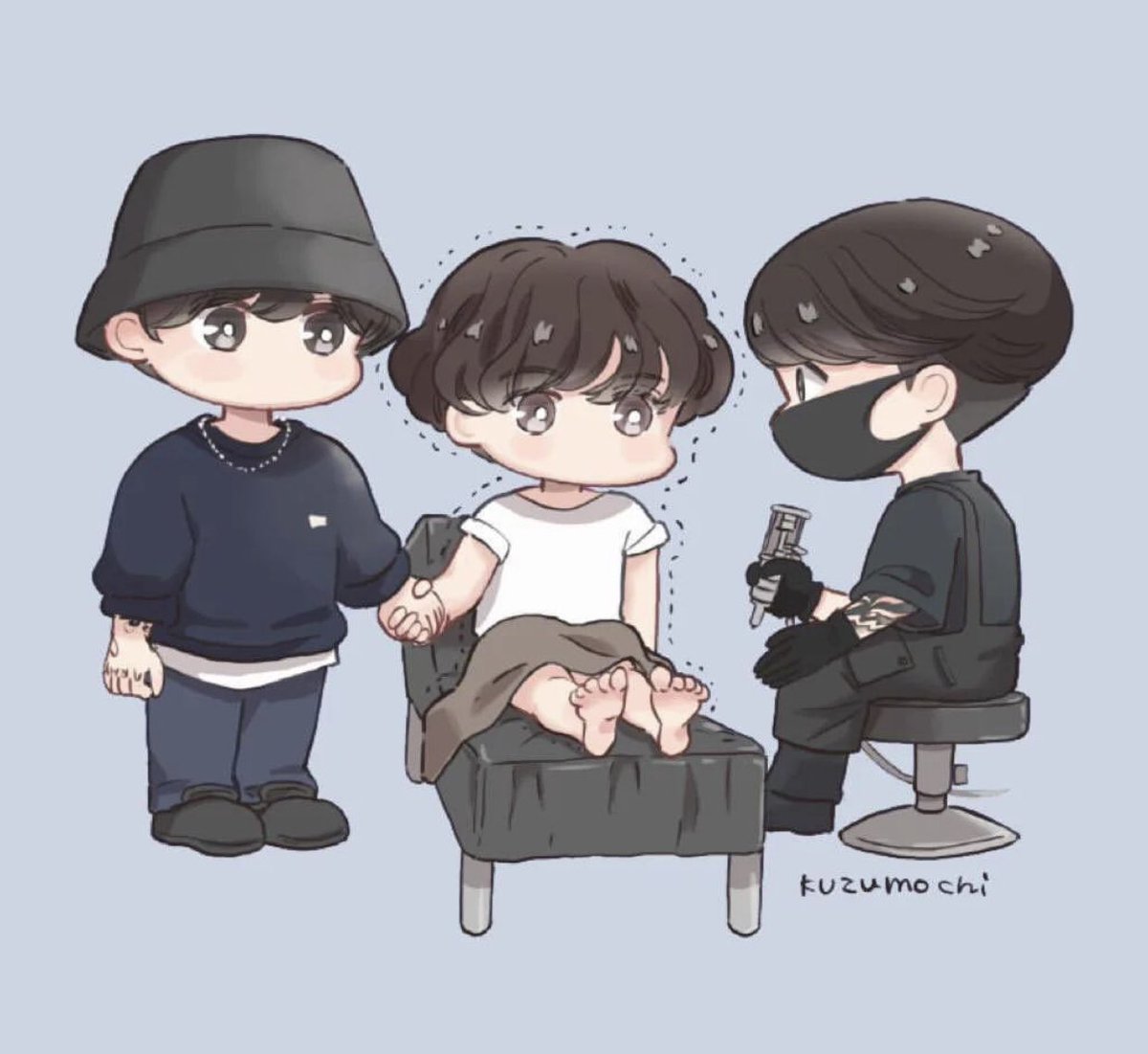 MySoUlX25's tweet photo. Так все і було!!!
#TAEHYUNG #JUNGKOOK #btstattoo https://t.co/8AhVyeUYLO