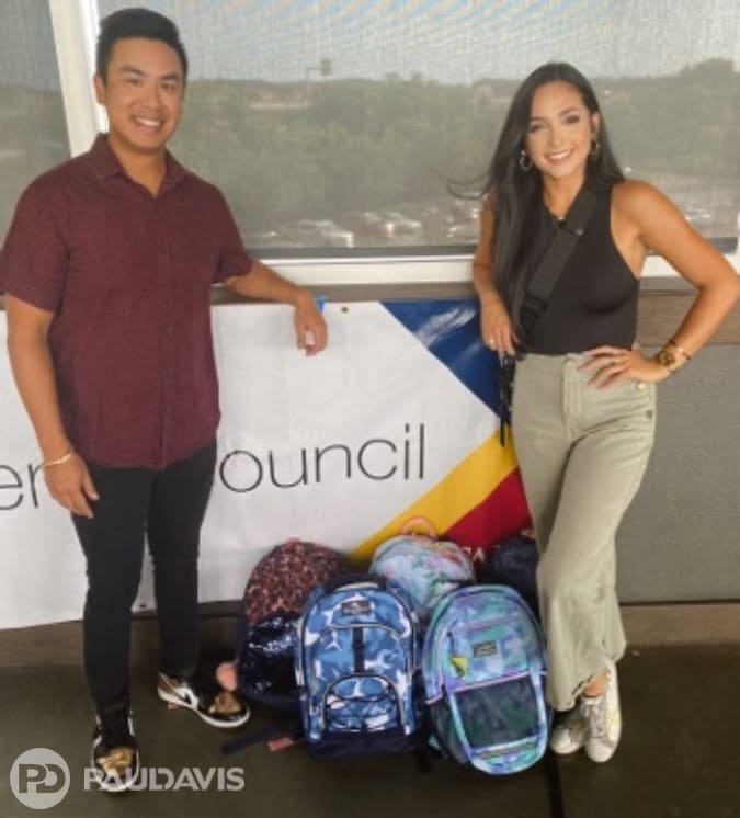 PDUtah's tweet image. When kids are in school, they need supplies. Paul Davis of Tallahassee and Tampa, Florida, joins forces with the Florida Association of Insurance Agents to provide crayons, backpacks and beyond. bit.ly/3UlRp9W