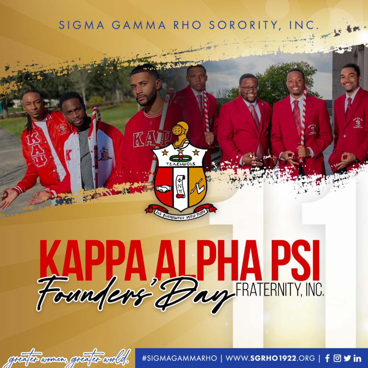 Wishing the men of Kappa Alpha Psi Fraternity, Inc. a very happy Founders’ Day!! 💛❤️ 

&amp; A Special shoutout to the home team <a href="/SpaceCityNupes/">SPACECITY NUPES 🚀</a> 

Enjoy y’all’s day !