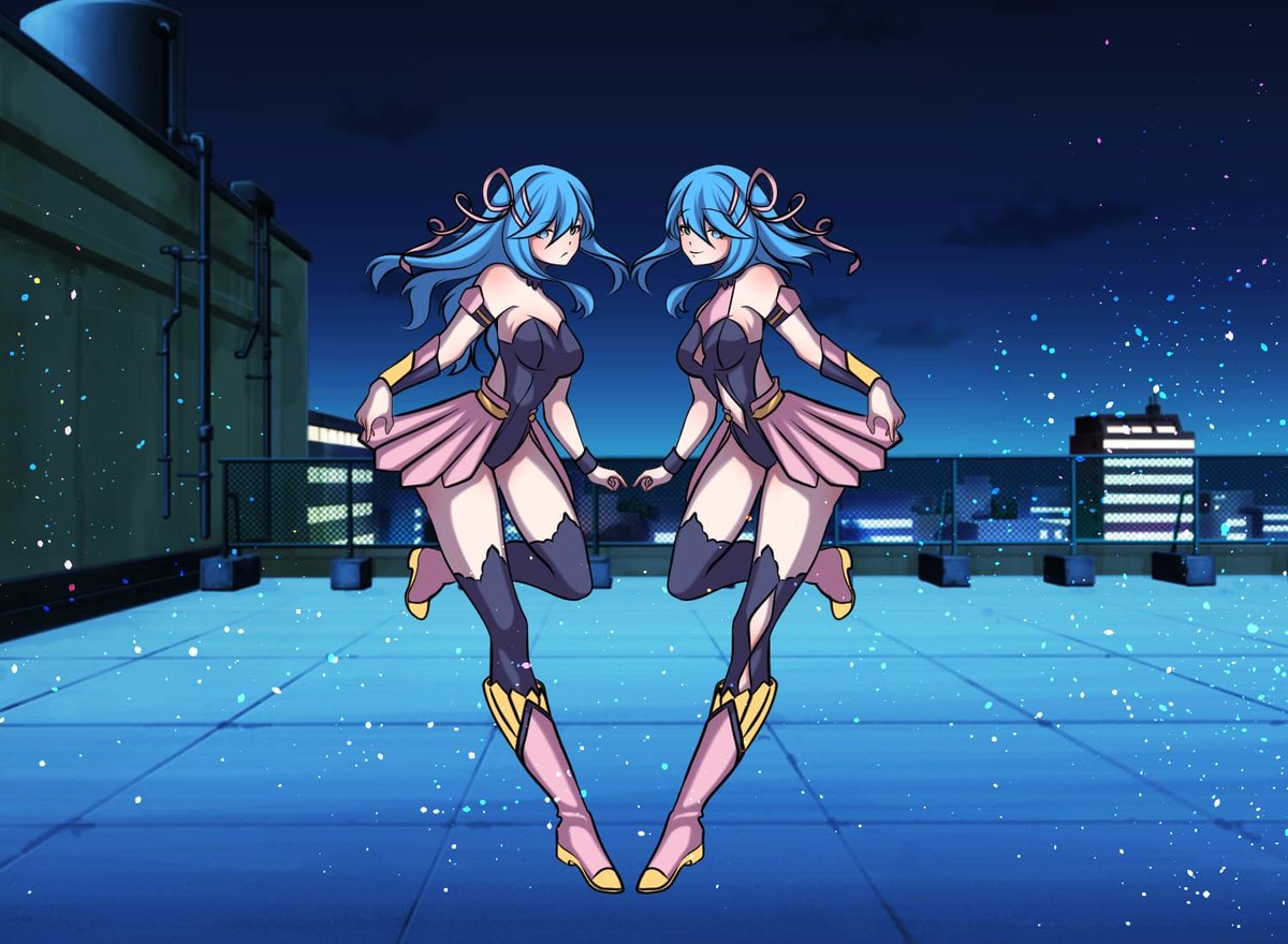 Hydro.exe twins Ice.exe and Fluid.exe make their debut in the new chapter of CHARLOTTE'S STRINGS: SYNCHRONY.
>dannydiez.dreamwidth.org/17343.html<
 #dannydiez #vanhilton #charlottesglobe 
Image credit to <a href="/octotpus/">𝑨𝒚𝒅𝒆𝒏 𝒄𝒉𝒂𝒔𝒆 (COMMS OPEN) SLOTS 2/8🍑🔞💦</a> who shows the Hydro girls in sync! Nice work!