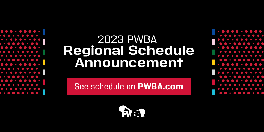 The 2023 #PWBATour Regional schedule is finalized, format changes have been announced for the season-ending Regional Showdown and several National Tour updates voted in by the PWBA Players Committee have been accepted. Read about it here: bit.ly/3jYBqSE

#BowlFearless