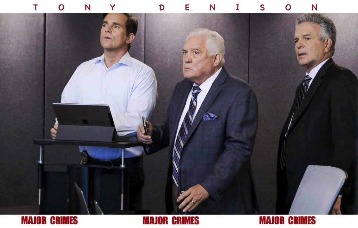 bridgette_TN's tweet photo. #TBT Lieutenant, why is a cat video up on the #RACR screen? I donโt know! Must have been Flynn! Seriously Provenza? ๐๐ #MajorCrimes #Buzz #LtProvenza #LtFlynn #PhillipPKeene #GWBailey #TonyDenison #RebootMajorCrimes @MajorCrimes_TV @hbomax @WBHomeEnt https://t.co/g2fAHWld3G