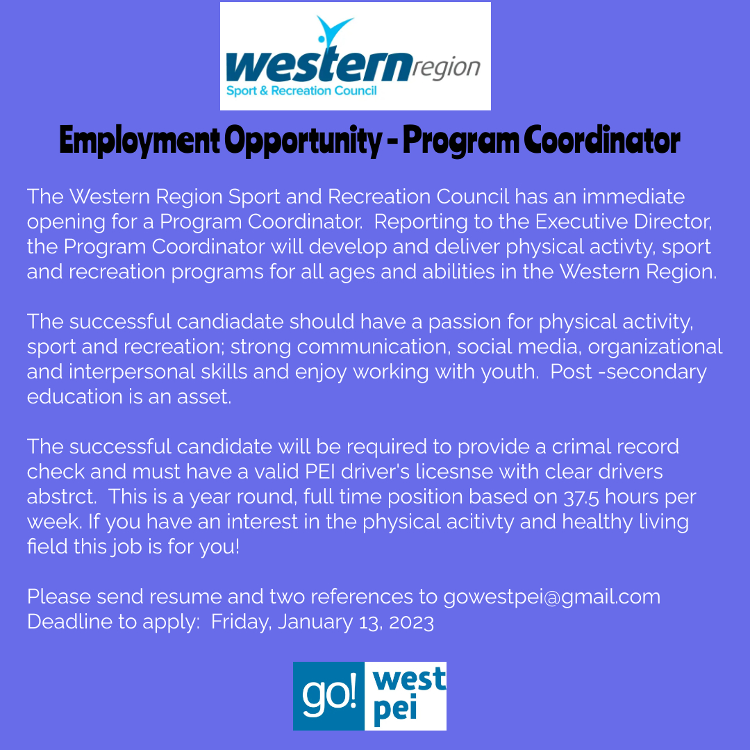 Western Region Sport & Recreation Council tweet media