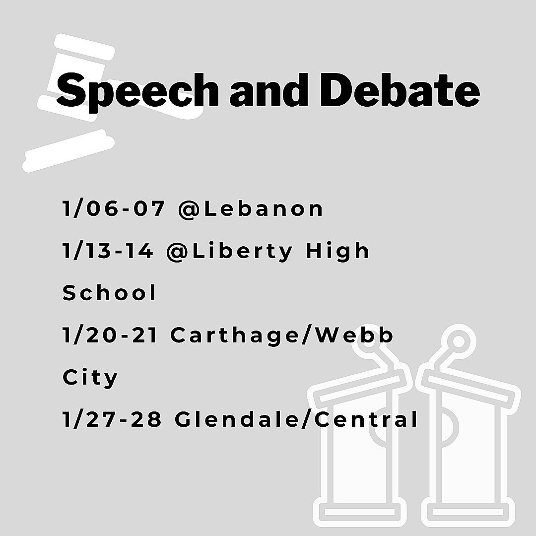 January event calendar.