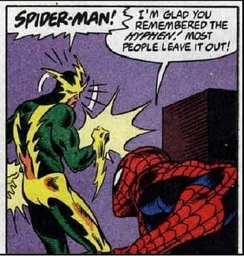 RT @KubbySlash: My favourite minor Spider-Man power is him being able to sense hyphens. https://t.co/PB3d1rIwwm