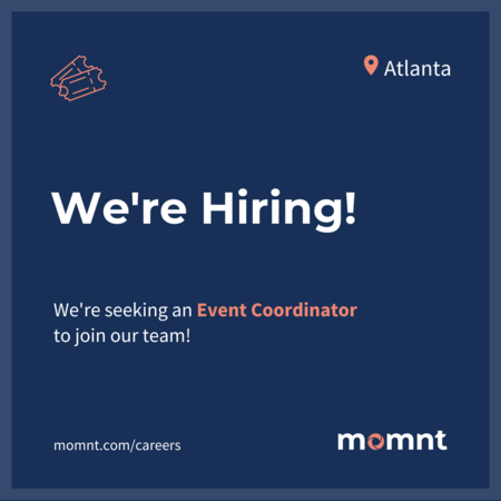 We're hiring an #Atlanta based Event Coordinator! Are you looking to join a thriving #fintech company? Now is your chance! 

Learn more and apply here: bit.ly/3VP3aqb 

#eventcoordinator #job