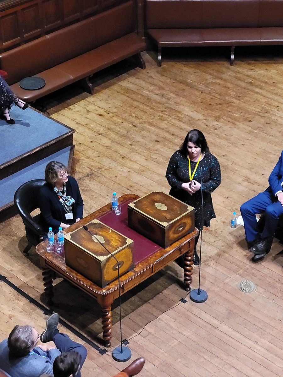 From the floor - "We will always need people when our technology inevitably goes wrong. People are at the heart of our rural communities and we should instead be focusing on upskilling our labour to ensure they can support our industry to thrive this generation." #OFC23