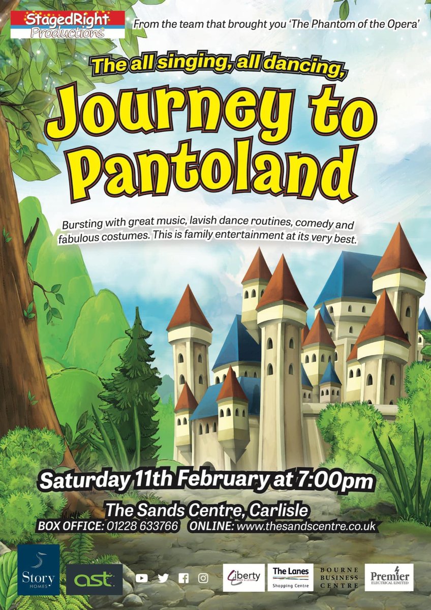 Lots of @TrinSchCarlisle students involved in this. Tickets are on sale from the Sands Centre for what promises to be another excellent, fun production from <a href="/StagedRight_/">StagedRight</a>