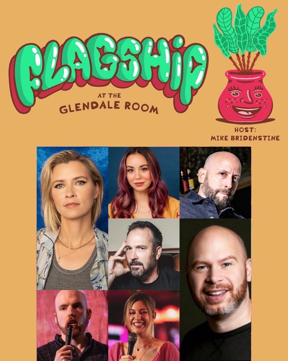 Wow! 
Tomorrow. 7:30/8pm. 
Get out of the rain and come see this. 

@JohnRoycomic 
<a href="/CooneyOrDie/">Brendan Cooney</a> 
<a href="/baileyenorton/">Bailey Norton</a> 
<a href="/ryandalton/">Ryan Dalton</a> 
<a href="/alexnussbaum/">Alex Nussbaum</a> 
&amp; More!
I'm hosting

Tickets 👇
eventbrite.com/e/flagship-com…