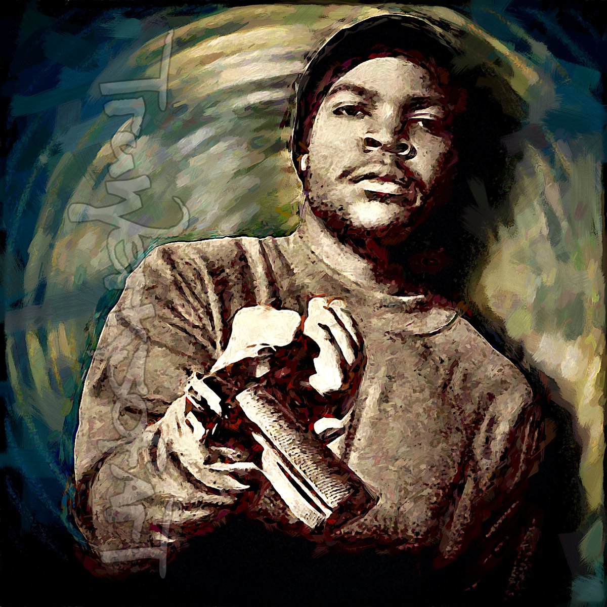 FrankTru1's tweet photo. #IceCube 💥#KillAtWill tribute/appreciation piece "Ice At Will" 💪🎤👑"'Cause I'm sitting in history, learning bout a sucker, who didn't give a f*k about me.
They try to shape us, but I know Uncle Sam is a mother🤫 rapist..." https://t.co/RGQ1RteiuU https://t.co/LDH0fHo6jK
