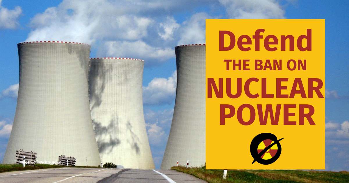 Today is the last day to get in a submission in to defend the ban on nuclear power. Stop this diversion of resources, funding and focus.

melbournefoe.org.au/nuclear_power_…

#nonuclearpower #climate #climateaction #firstnationsjustice #alwayswasalwayswillbe