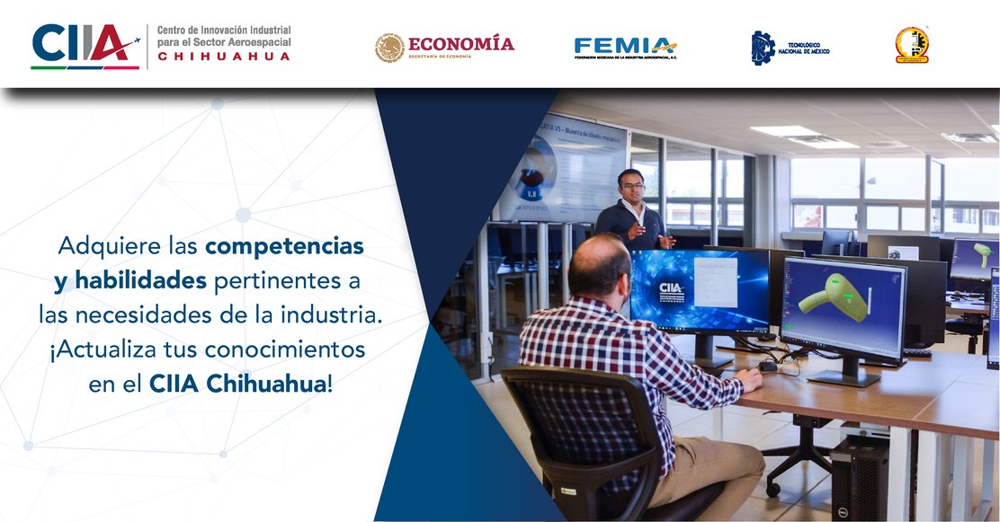 En el CIIA Chihuahua contamos con laboratorios equipados con tecnología de vanguardia que permiten llevar a cabo cursos especializados en áreas como Diseño 3D e Ingeniería de Producto, #IngenieríaInversa y #ManufacturaAditiva. Conoce más: hubs.la/Q01x8k_s0