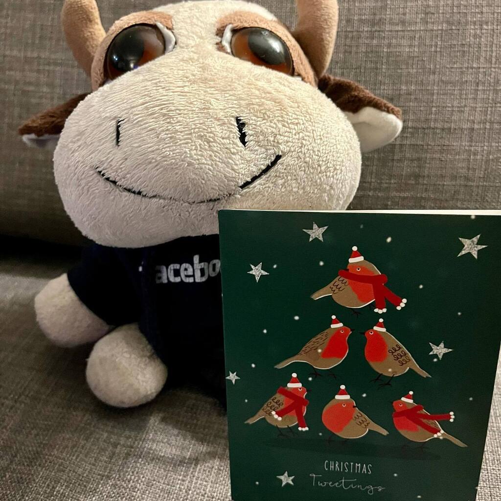 Marlow Moo 🐮 (@marlowmoo) on Twitter photo Belated Christmas 🎄 card from <a href="/fredchimp/">Fred Chimp</a> ! Thanks you! #christmas #stuffedanimals #stuffedanimalsofinstagram #stuffies #stuffiesofinstagram #cowsofinstagram instagr.am/p/CnDXJ7YvQH6/ Belated Christmas 🎄 card from <a href="/fredchimp/">Fred Chimp</a> ! Thanks you! #christmas #stuffedanimals #stuffedanimalsofinstagram #stuffies #stuffiesofinstagram #cowsofinstagram instagr.am/p/CnDXJ7YvQH6/