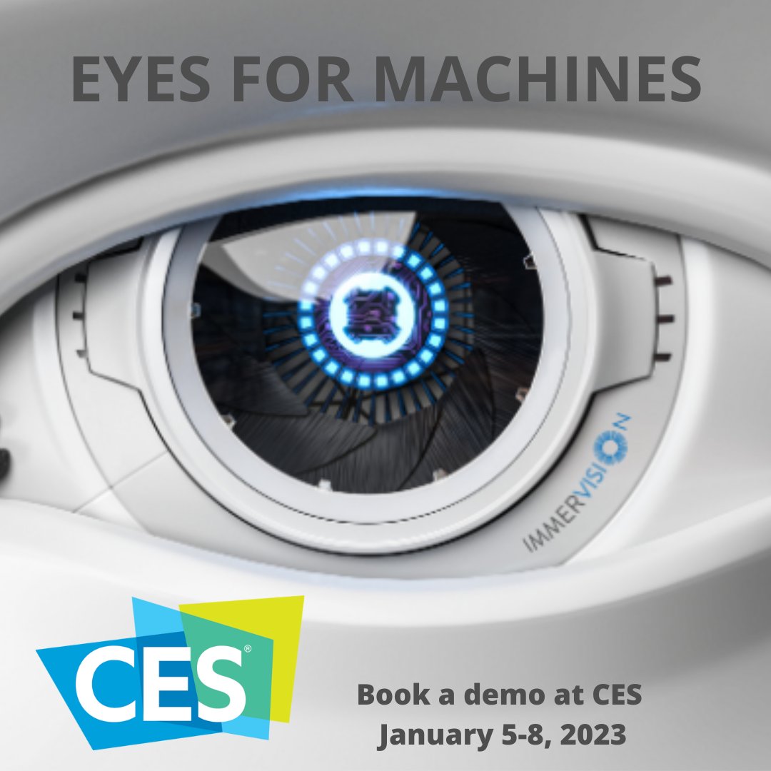At #CES2023 Immervision will be presenting our #robotics dual-cortex solution. We will showcase side-by-side or back-to-back images highlighting the user experience of what a robot equipped with our visual dual-cortex can see.

Request your demo today: bit.ly/3G5202j