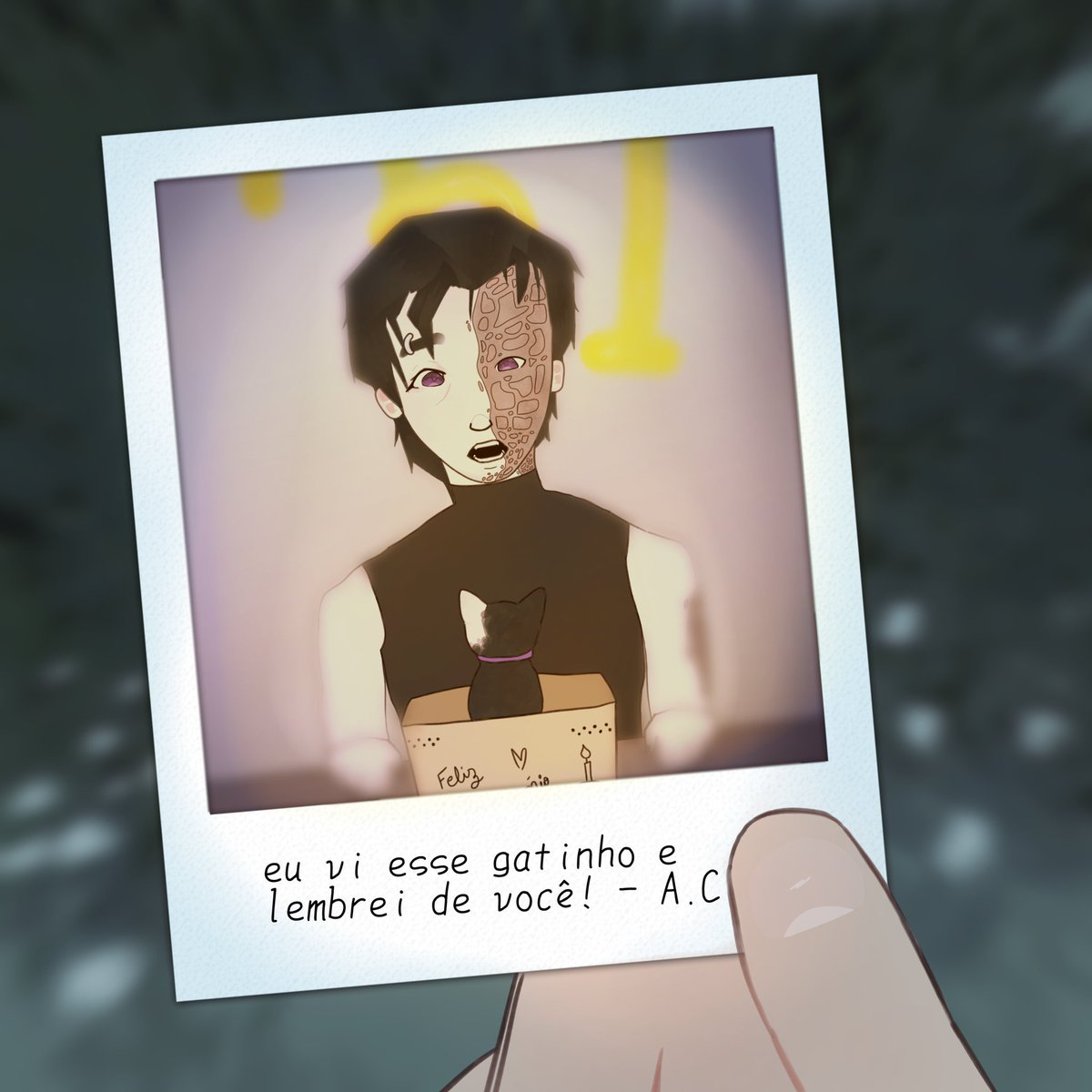 CHNKaiser's tweet photo. #KaiserWeek, dia 5: Aniversário
Agora, Arthur sabe o porquê Kaiser amava tanto fotografia. Boas memórias que nunca mais voltarão.
#OrdemParanormal #ordemparanormalrpg #ordemparanormalfanart https://t.co/gJgETMxIY1