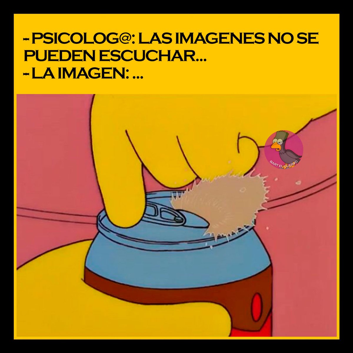BartElCuervo's tweet photo. Si la escuchas es porque tenes una seeeed... Y de la peligrosa...

#Sed #birra #lata #cerveza #calor #jueves https://t.co/xLFj6hpqCB