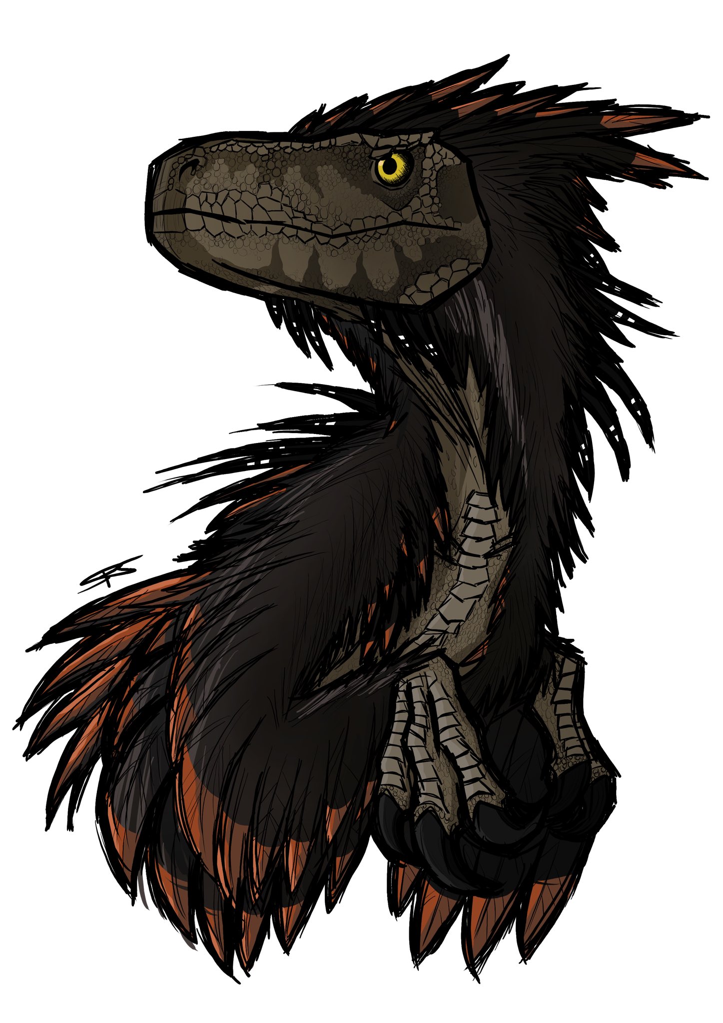 Deinonychus [Ark] by Ozanthium on DeviantArt