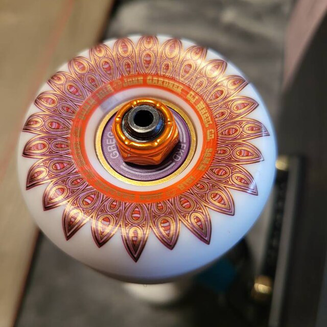 DefiantUpgrades's tweet photo. New friend Phillip posted this photo and 5-star review after adding orange Defiant Upgrades custom axle nuts to one of his boards.​​​​​​​​  Hopefully more photos are coming of the other setups.
​​​​​​​​
Thanks for the support, Phillip!​​​​​​​​
​​​​​​​​
#defiantupgrades #areyoudef https://t.co/IMVsqk5JyB