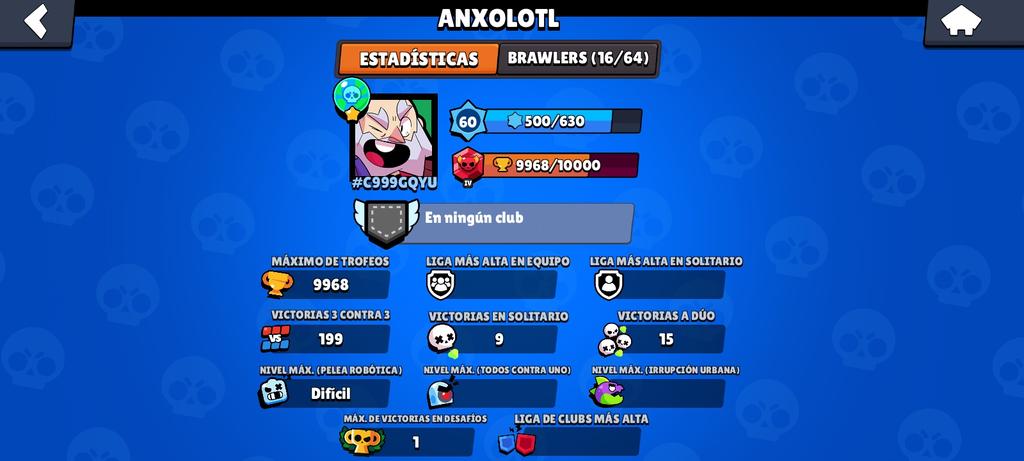 BrawlstarAa's tweet photo. Como es posible que con 10k de trofeos y 16 brawler pueda tener fama @TreborOP @Frank_Supercell @Dani_Supercell @BrawlStars https://t.co/Kph4EE9SSu