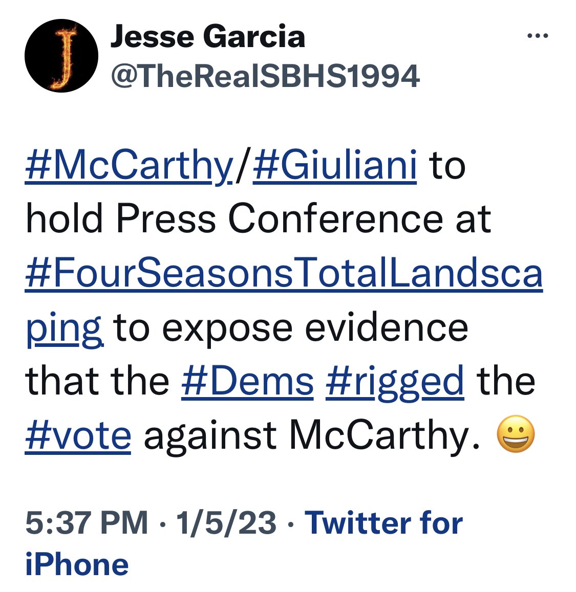 Jesse Garcia tweet media