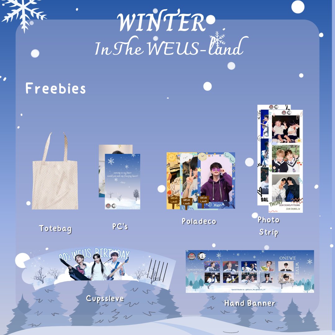[WEUS MAKNAE'S BIRTHDAY CAFE EVENT]

Halo To Moon dan Weve Indonesia, kami hadir kembali dengan event birthday maknae line weus yaitu Dongmyeong, Xion dan CyA yang akan diselenggarakan pada : 

🗓️22 Januari 2023 
⏰14.00 WIB