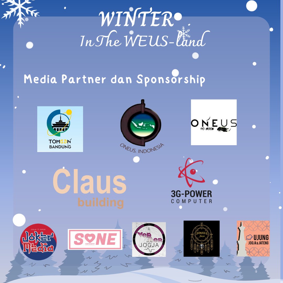 oneweina's tweet photo. [WEUS MAKNAE'S BIRTHDAY CAFE EVENT]

Halo To Moon dan Weve Indonesia, kami hadir kembali dengan event birthday maknae line weus yaitu Dongmyeong, Xion dan CyA yang akan diselenggarakan pada : 

🗓️22 Januari 2023 
⏰14.00 WIB https://t.co/WLrDBE8tMo