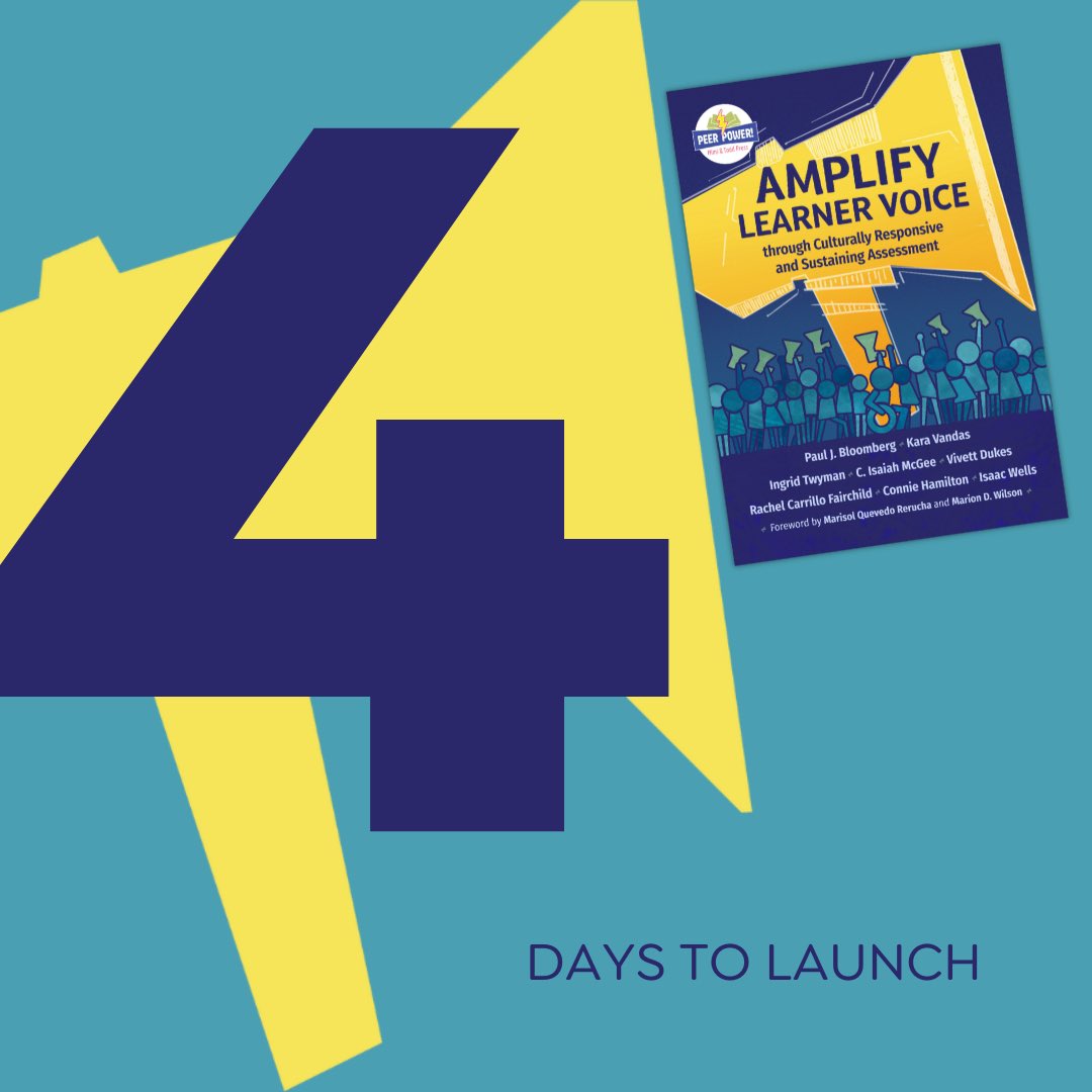 This book explains the why &amp; how of culturally responsive-sustaining assessment. 

Honored to be a part of this authorship team with so many prolific and best selling authors! Incl <a href="/bloomberg_paul/">Dr. Paul J Bloomberg</a> @klvandas <a href="/RachelELAuthor/">Rachel Carrillo Fairchild, Author/Consultant</a> <a href="/conniehamilton/">Connie Hamilton, Author/Consultant (she/her)</a> #edchat 

go.thecorecollaborative.com/amplify-learne…