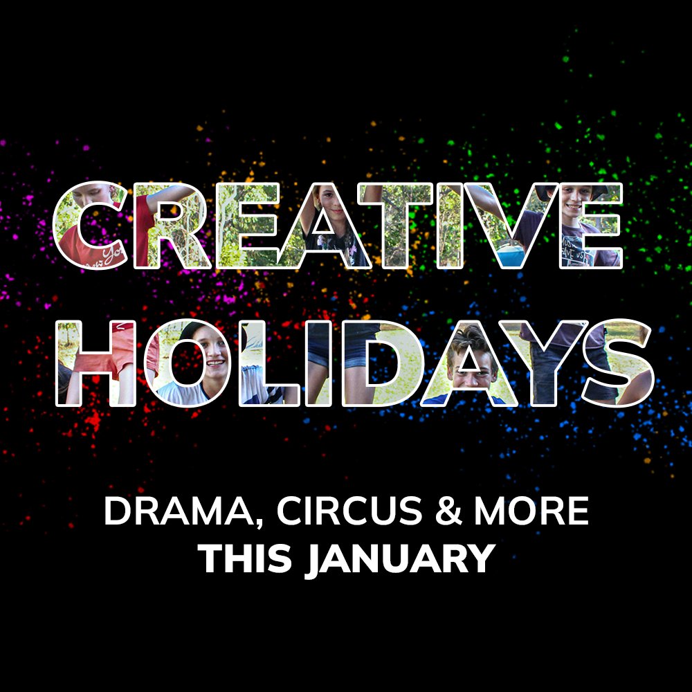 Do you need some boredom-busting creative fun? Our Creative Holidays Program is the perfect place to explore different forms of artistic expression, create something unique and special, or just scratch that creative itch. Workshops kick off January 16th: corrugatediron.org.au/creativeholida…