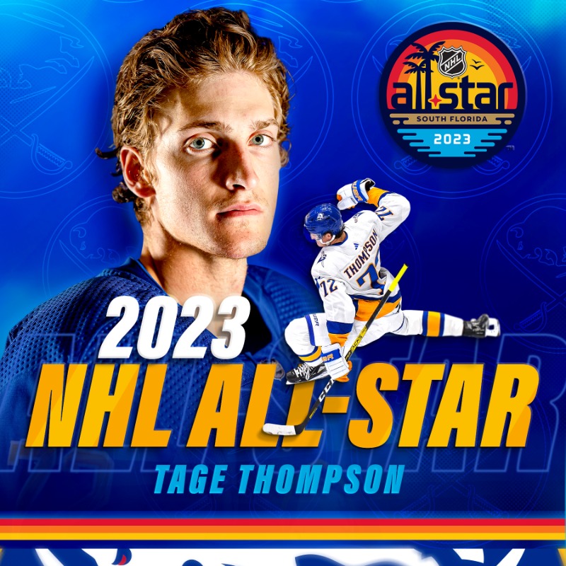 Tage Thompson Speaks After Being Name An NHL All-Star (1/6/2023) 