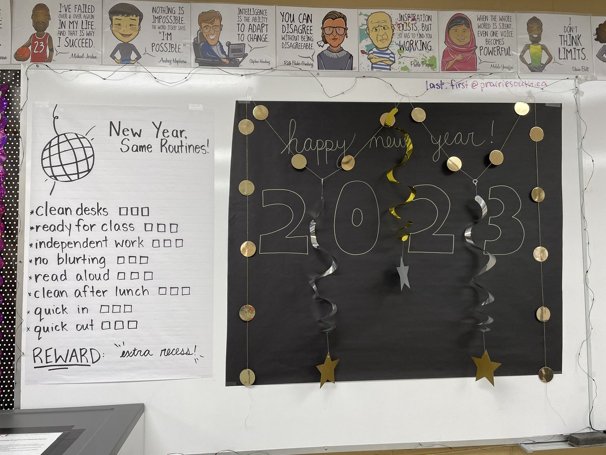 kris_wallington's tweet photo. Celebrated the new year with some balloon pop activities which included finding math problems that equal 2023 and then turning them into confetti, reading for 2023 seconds, choosing a word for the year to add to our poster, and playing outside for 2023 seconds. #learningtogether https://t.co/n4lGNH4dIe