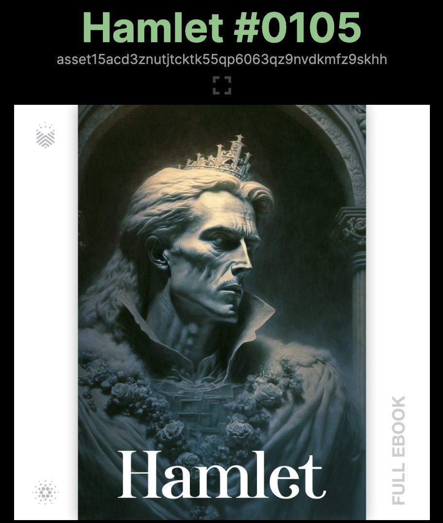 Today's mint was very fast. If you didn't get in, maybe luck will be on your side. 

These 4 books will go to 4 winners. 

To enter, like, follow, and RT. Good luck! 

#cardano #nfts