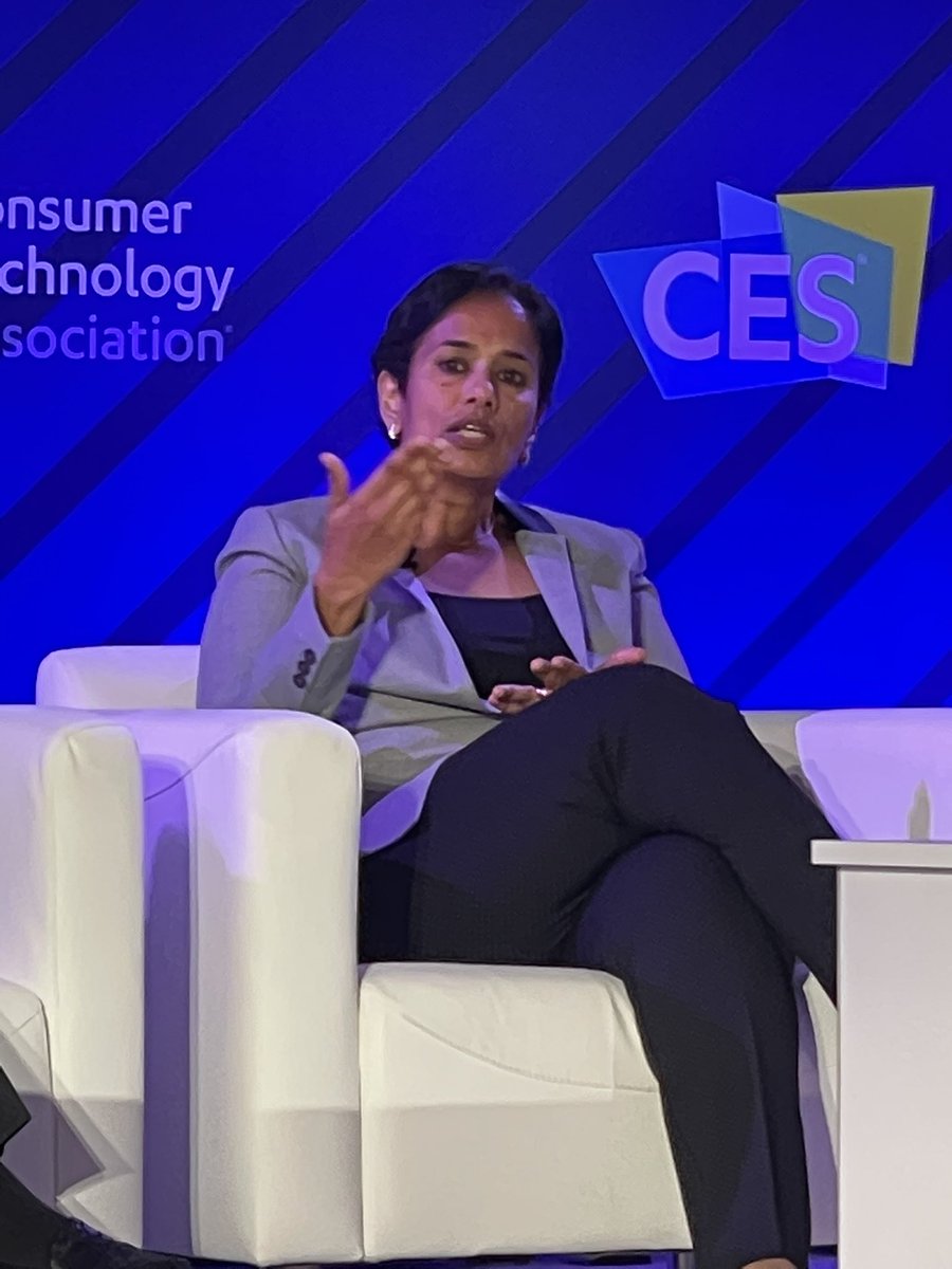 Make sure you have diversity in your provider workforce. Seeing people you can relate to in that role builds #trust in #healthcare. 

— Dr. Vidya Raman-Tangella of <a href="/TeladocHealth/">Teladoc Health</a> 

#CES2023 #DEI