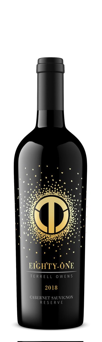 Eighty-One wine by Terrell is available at 81vino.com 🍷 

This special HOF edition is a 2018 Cabernet Sauvignon Reserve. 
Cheers!